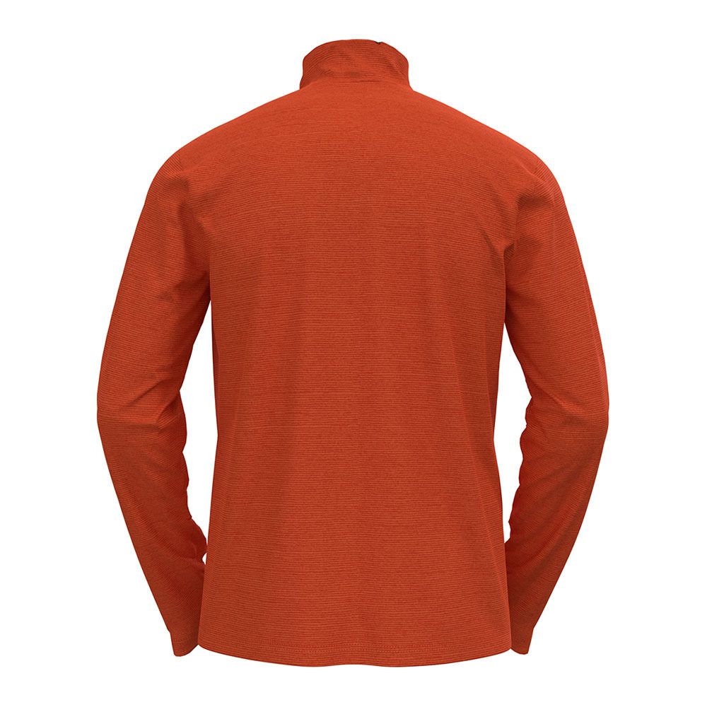 Odlo ROY - Sweat Homme pureed pumpkin/exuberant orange/stripes