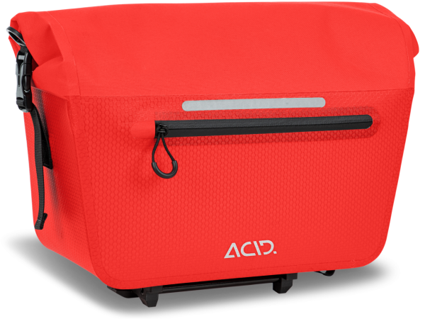 Cube Acid Trunk Red Bagagebærertaske, 14L