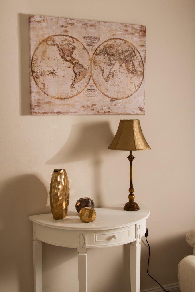Druck SWIATA - beige - 80x60 cm