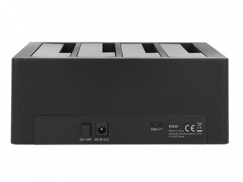 Delock Dockingsstation 63930  für 4x SATA HDD / SSD Dockingstation für vier 2,5