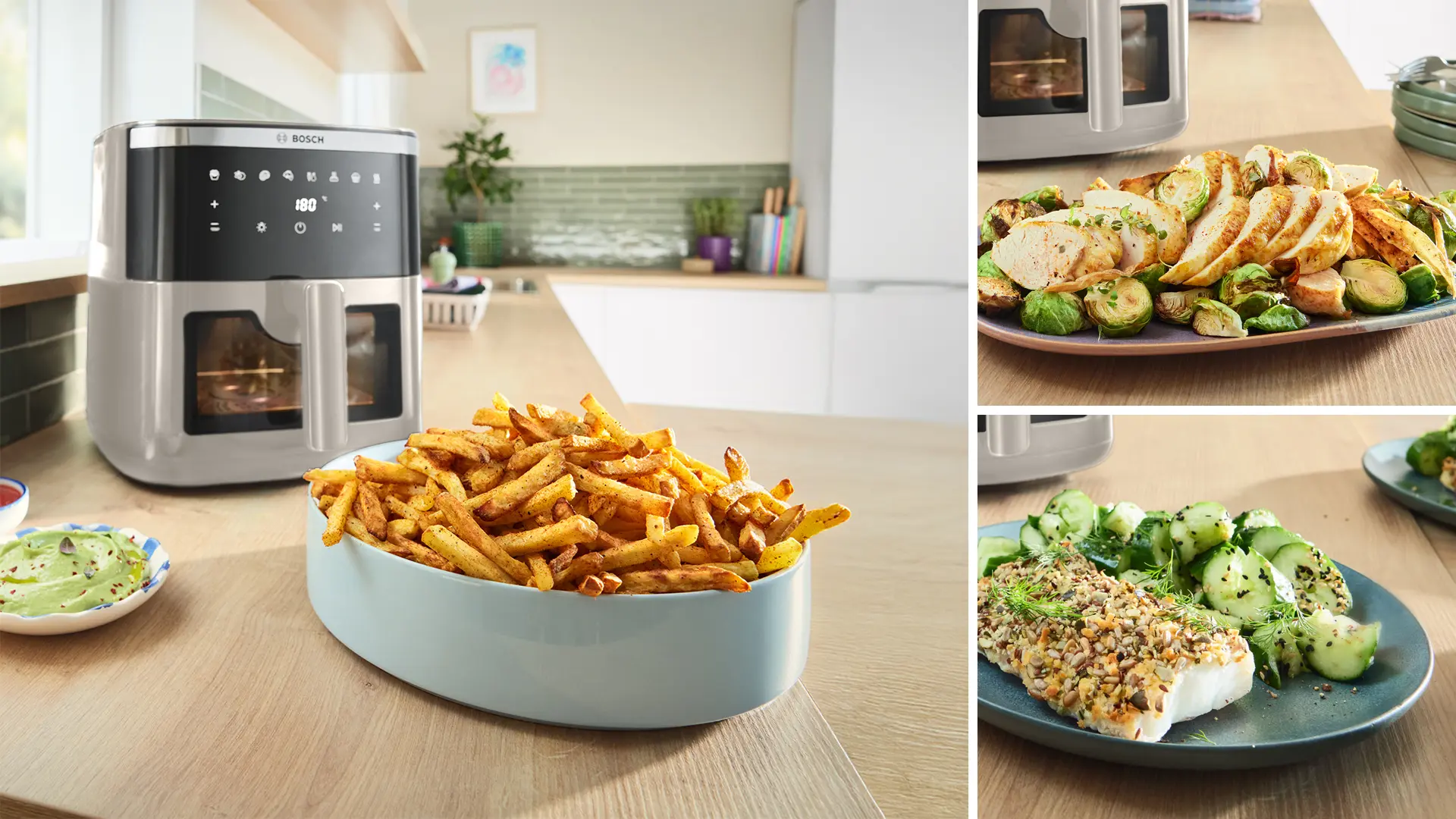 Serie 6 Air Fryer dark cream