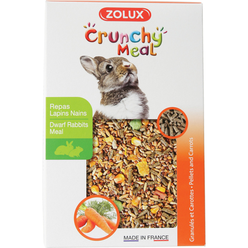 Aliment composé pour lapins nains 800 g