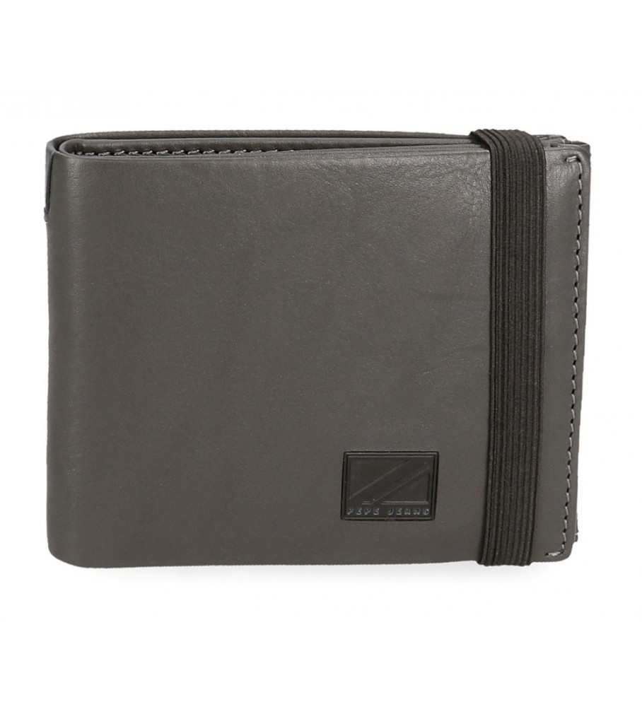 Pepe Jeans Billetero con goma Pepe Jeans Marshal Gris