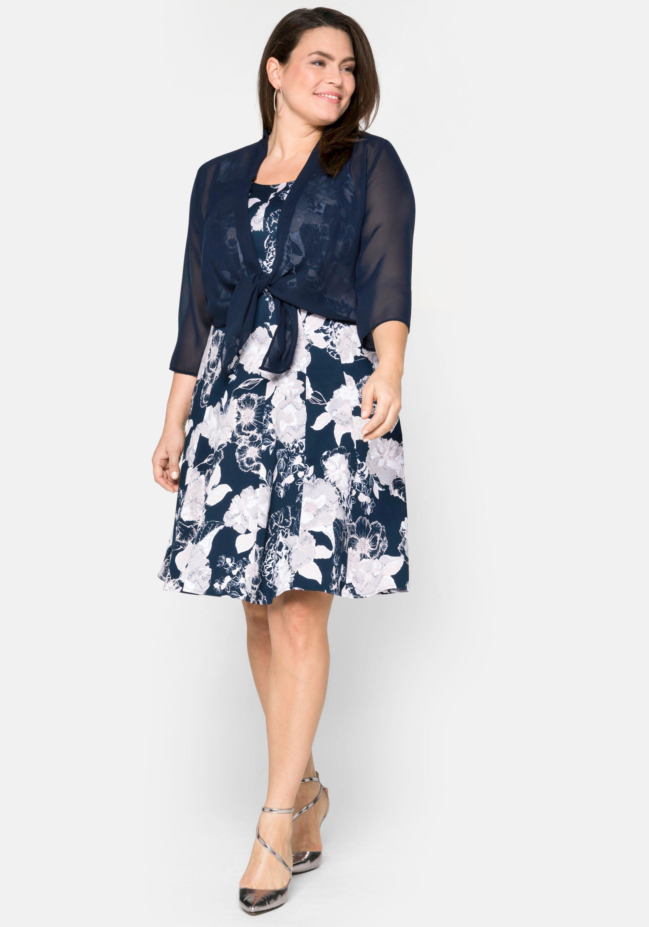Chiffon-Bolero im Zipfellook