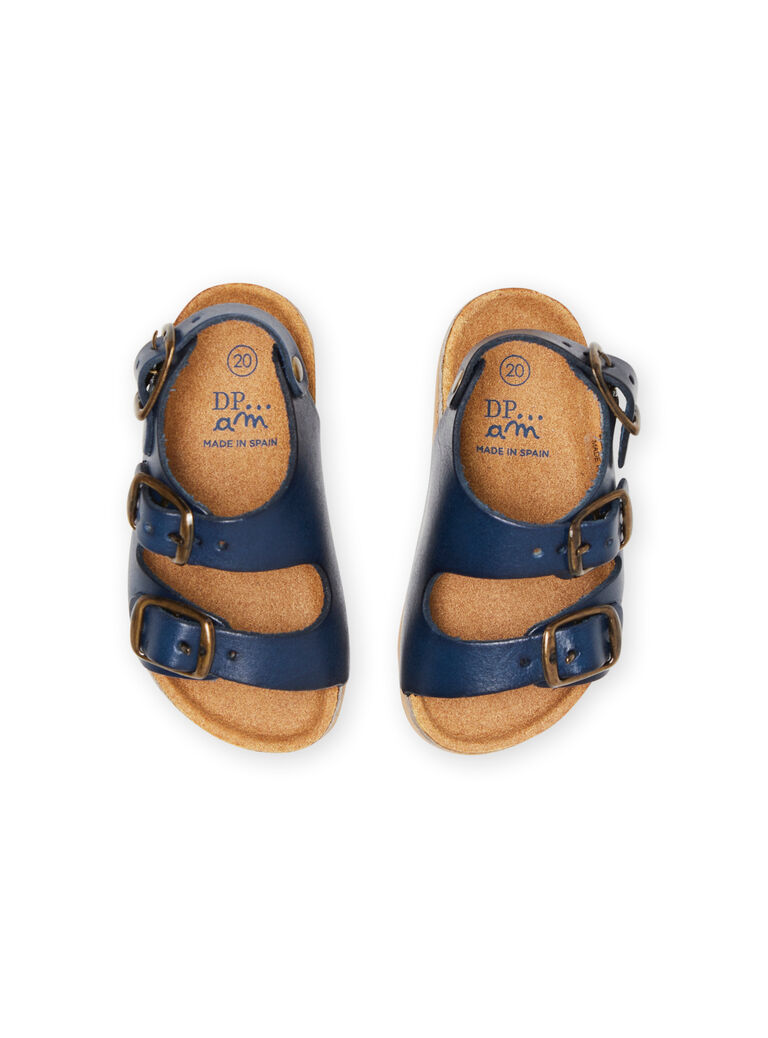 Sandales bleu marine bébé garçon