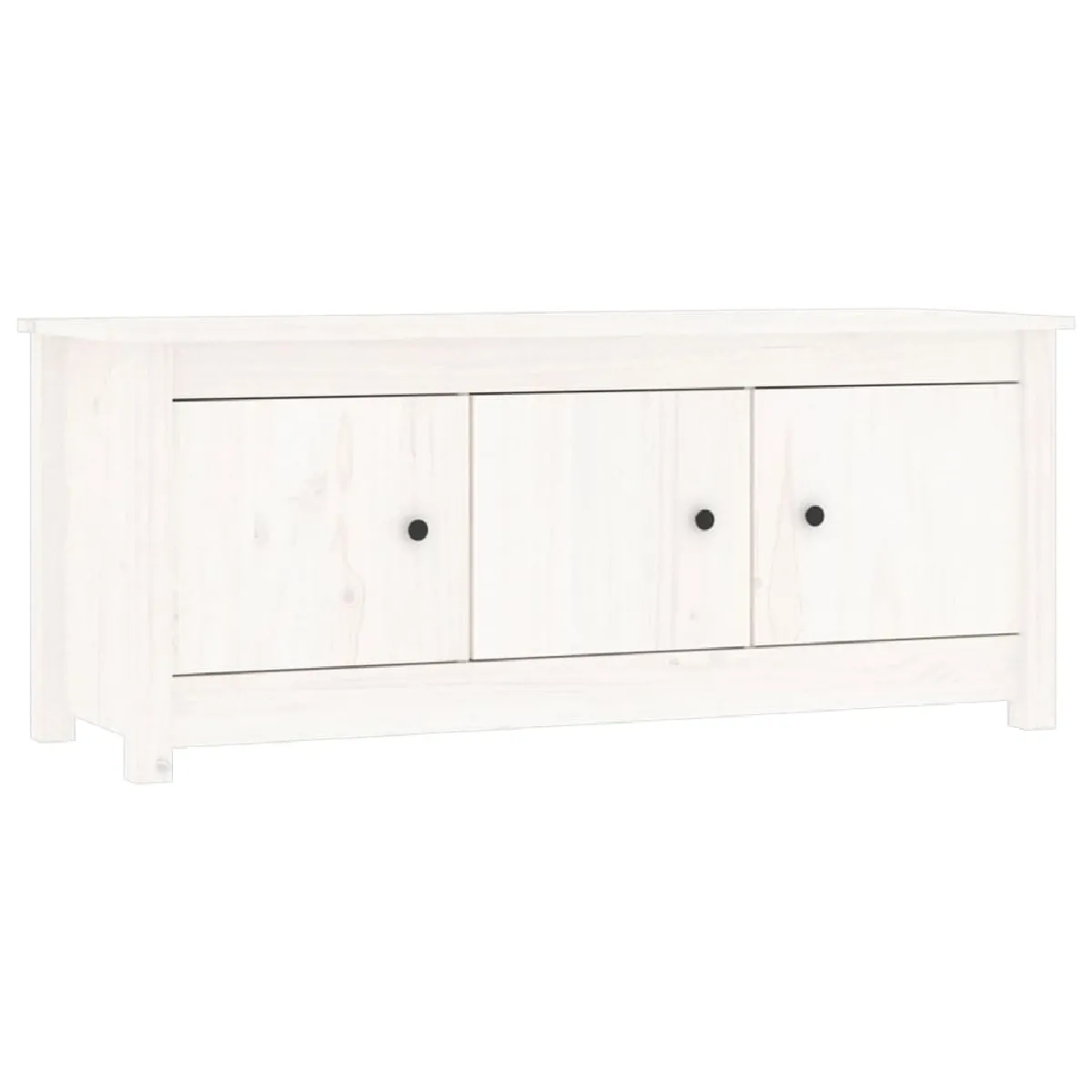 vidaXL Armoire à chaussures - Blanc