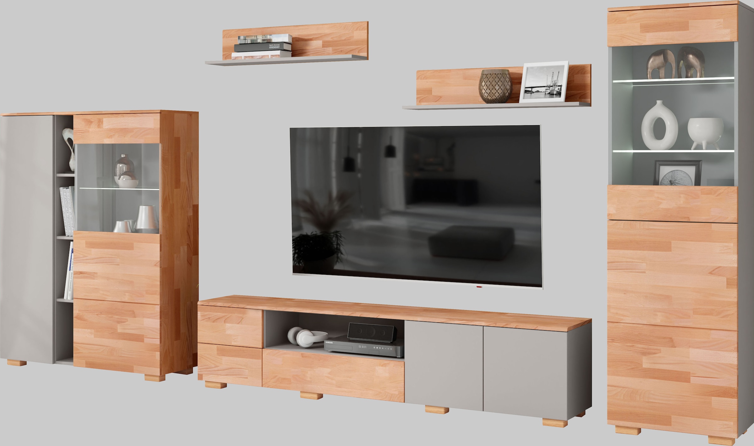 Home affaire Wohnwand 5 Stk. tlg.