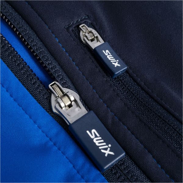 Veste ski de fond SWIX FOCUS WIND JACKET ACTIVE BLUE/DARK NAVY
