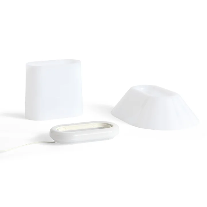 HAY - Drome LED-Tischleuchte, opalweiss