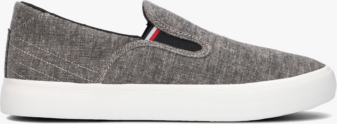 TOMMY HILFIGER zwarte tommy hilfiger loafers th hi vulc core low slip on