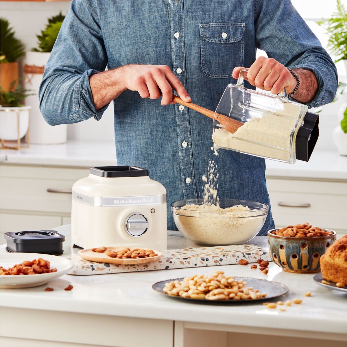 Artisan K400 Blender, Creme