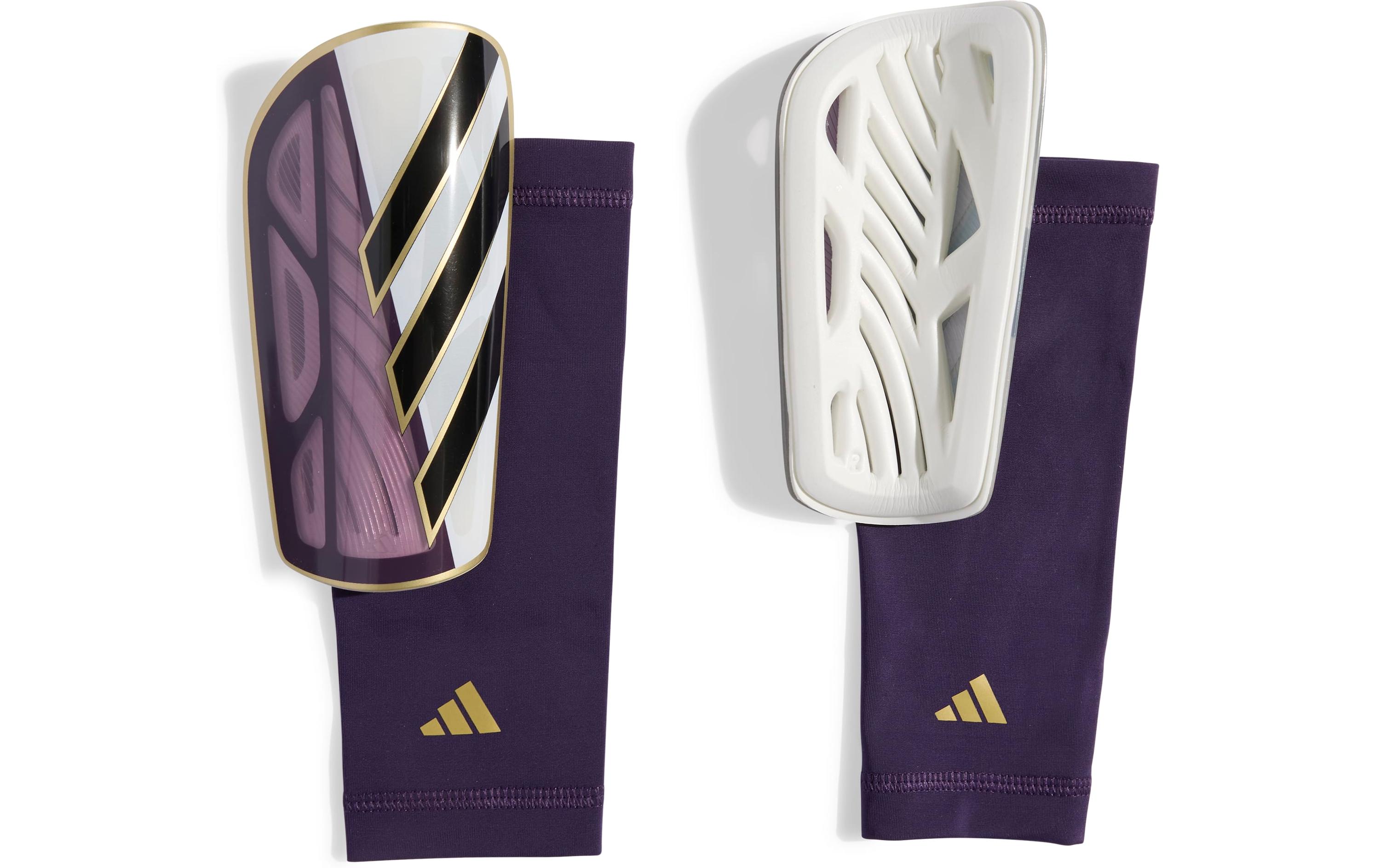 Shinguards Tiro League S, Lila/WeissSchienbeinschoner