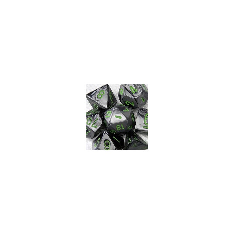 7 dés * gemini * NOIR & GRIS