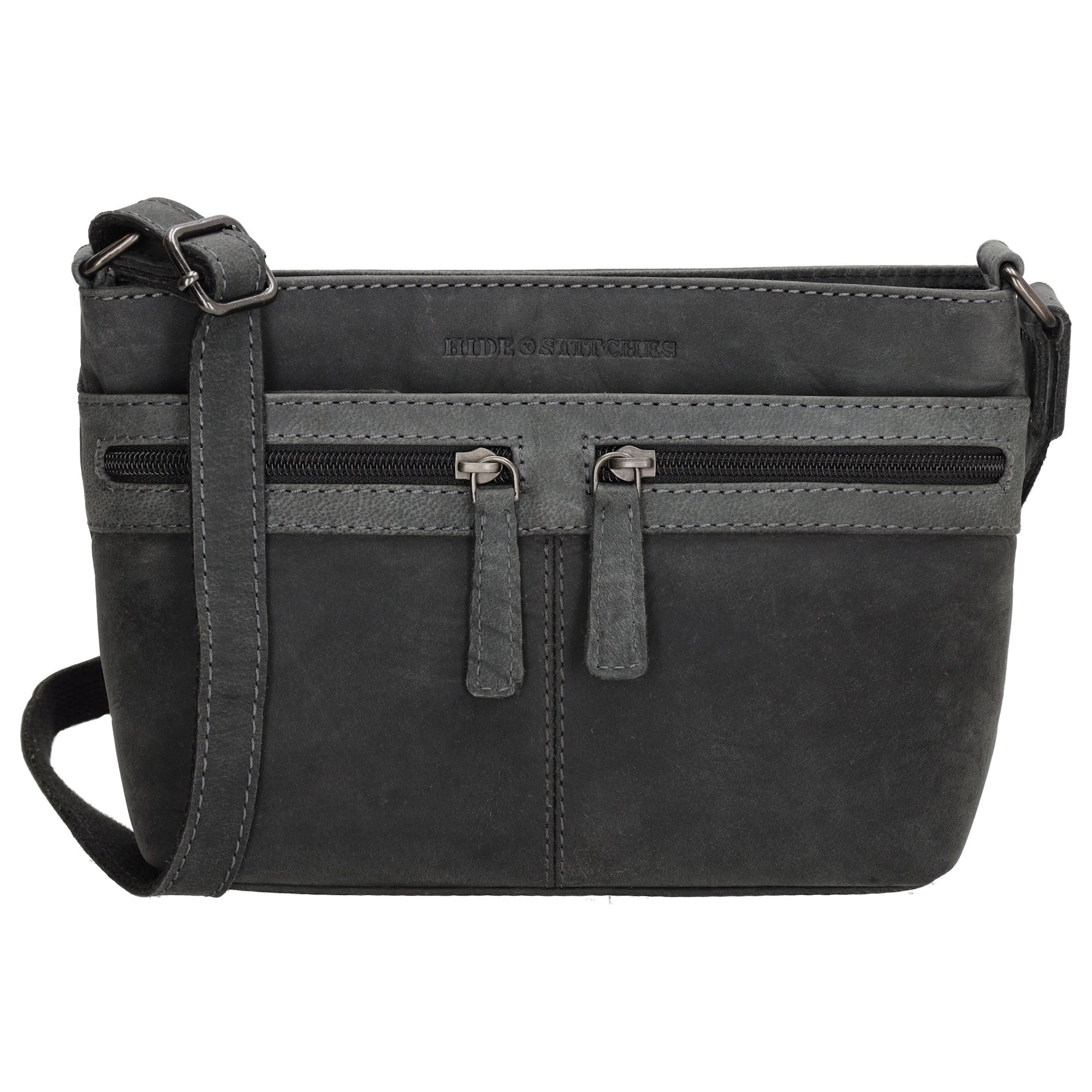 Hide & Stitches Idaho Schoudertas S Zwart