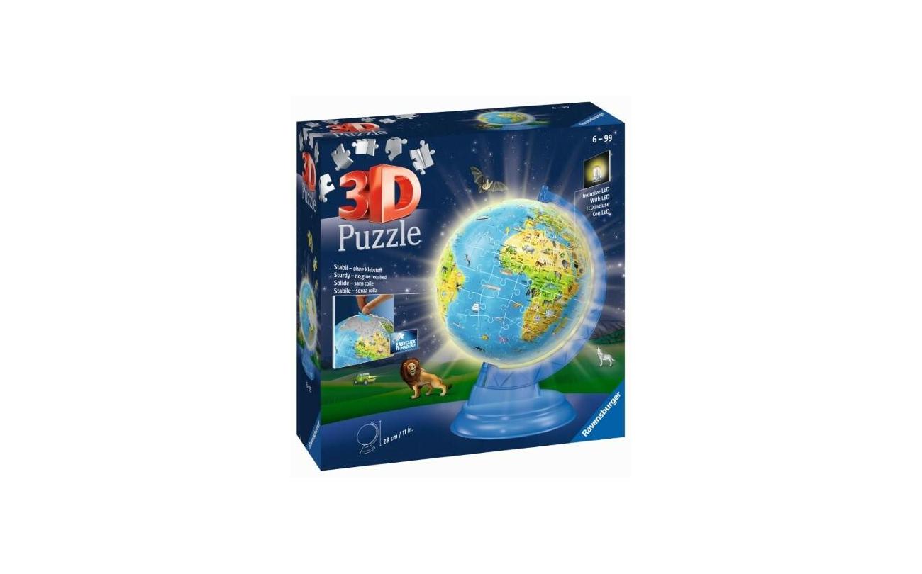XXL Kinder globe Night Edition (engels) 180 stukje