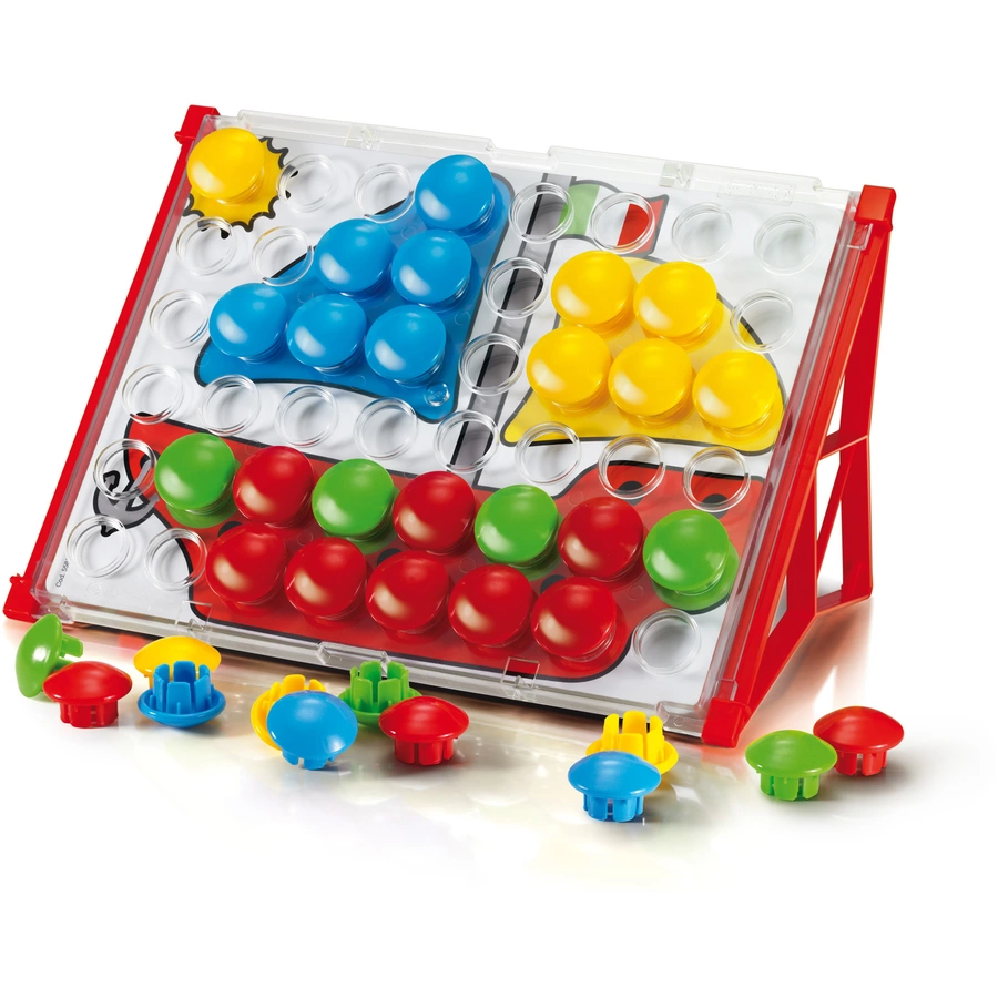Quercetti Mosaik-Steckspiel FantaColor Junior Basic (48 Teile)