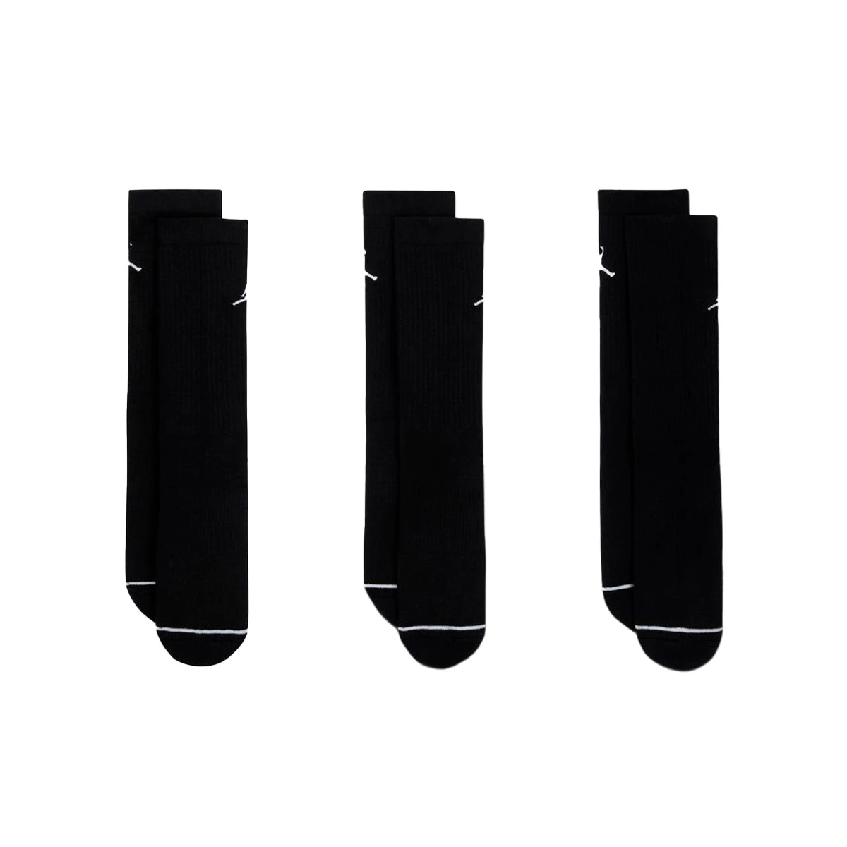 Meias Jordan Everyday Cushioned Poly Crew (3 Pares)