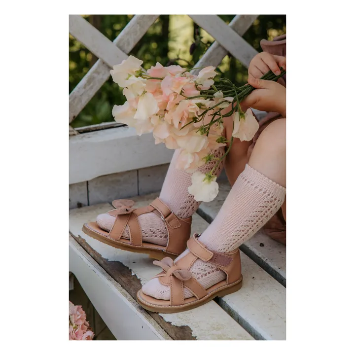 Petit Nord Sandales Scratchs Gry | Rose pâle