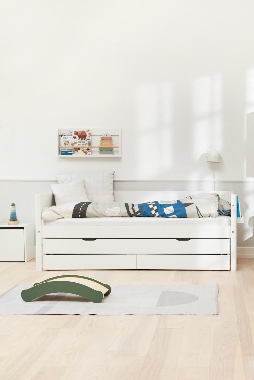 Einzelbett FLEXA WHITE