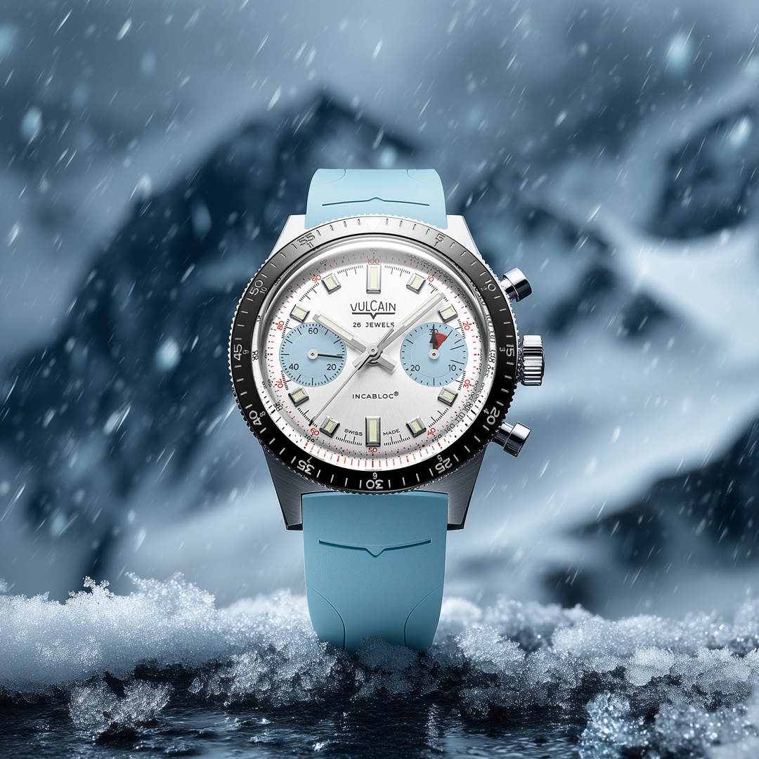 Vulcain Skindiver Chronograph Ice Blue Limited Edition