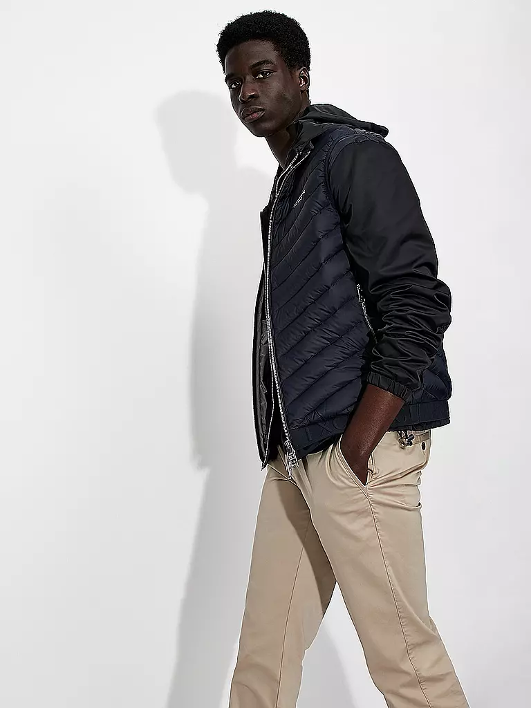 ARMANI EXCHANGE Daunensteppgilet blau