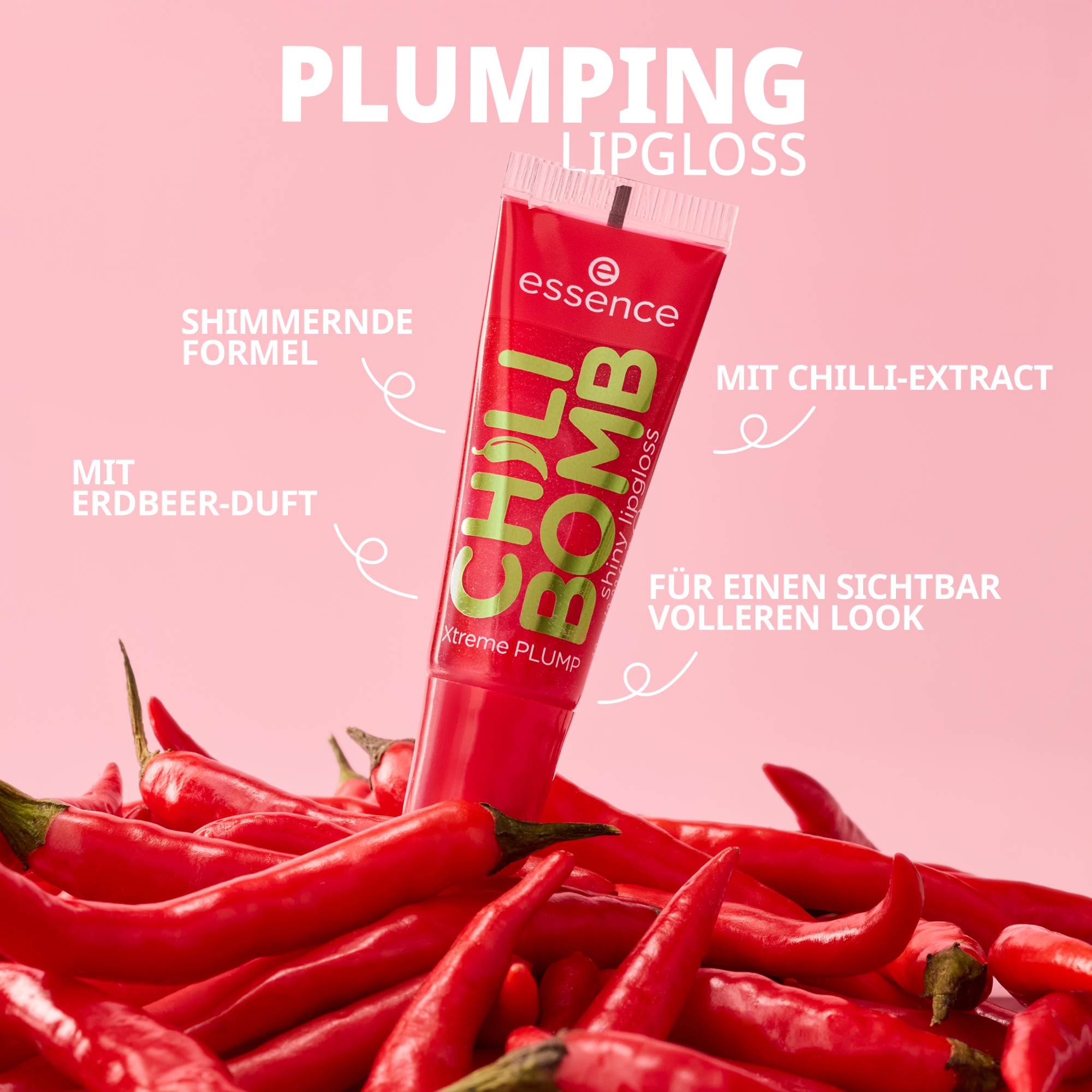 CHILI BOMB shiny lipgloss