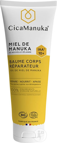 Cicamanuka Miel De Manuka IAA10+ Baume Corps Réparateur 200ml