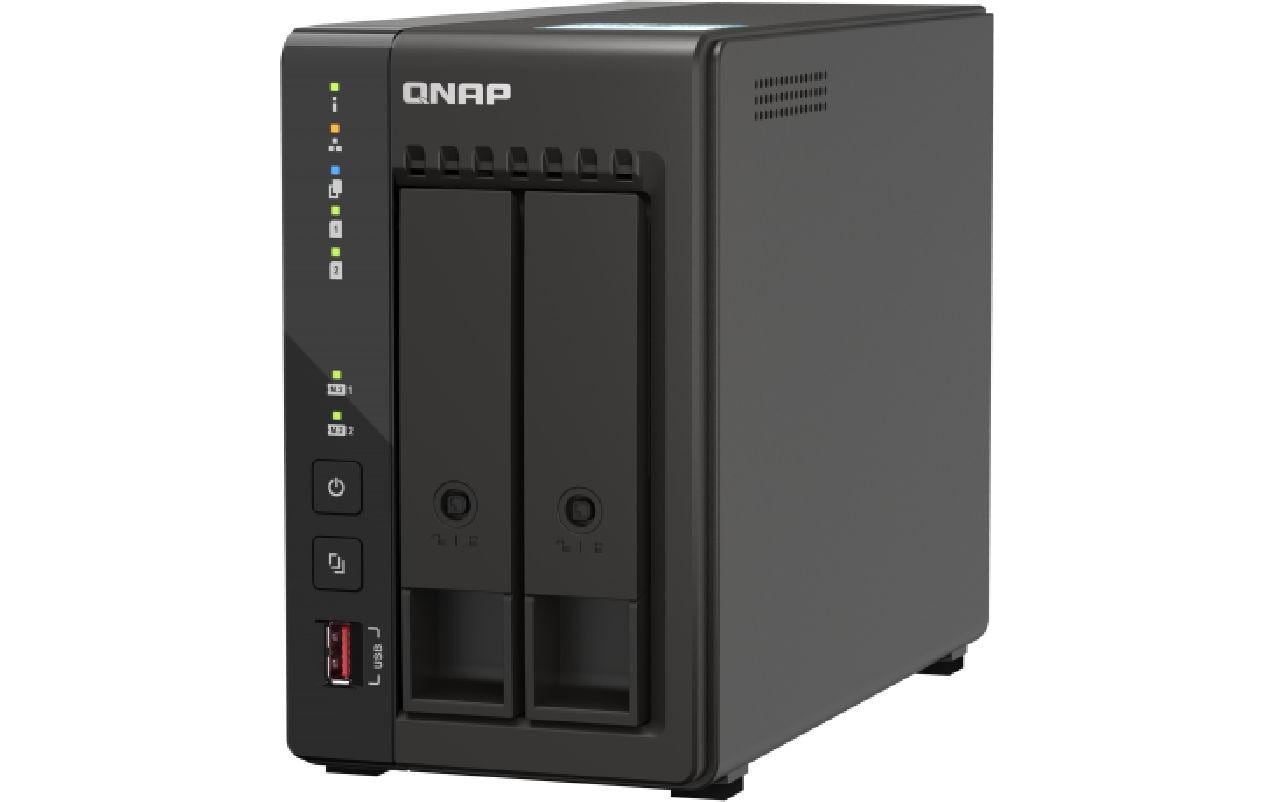 NAS TS-253E-8G 2-bay<br>NAS mit 2 Laufwerkschächten
