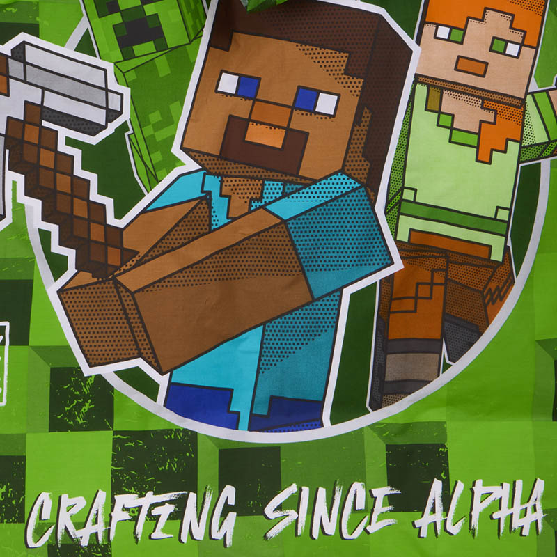 Minecraft block sengesett 140x200