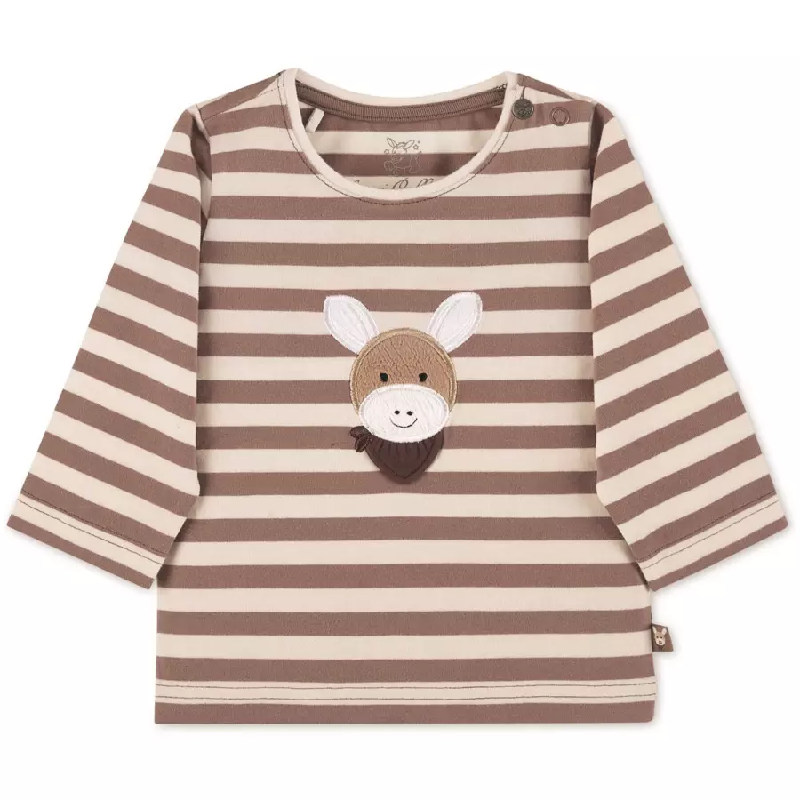 Sterntaler Set Langarm-Shirt und Hose braun