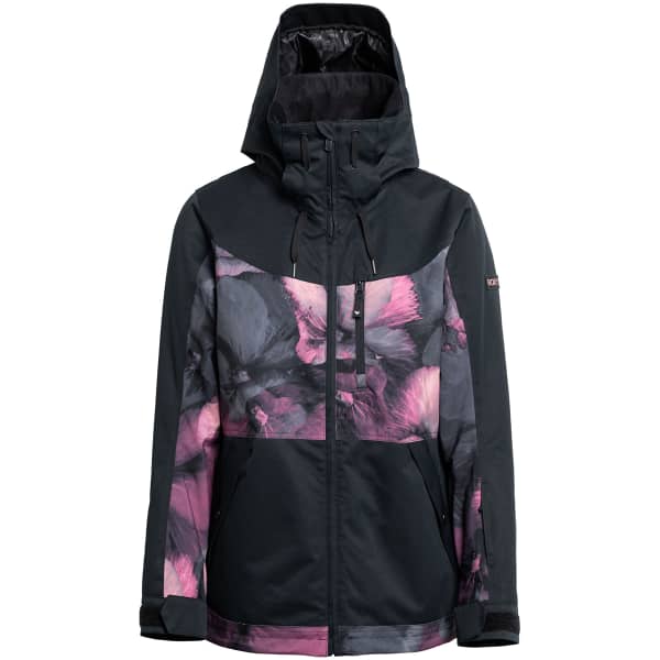 Veste de ski ROXY PRESENCE PARKA SNJT TRUE BLACK PANSY PANSY