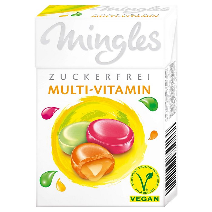 MINGLES Bonbons 88 g, Multivitamin
