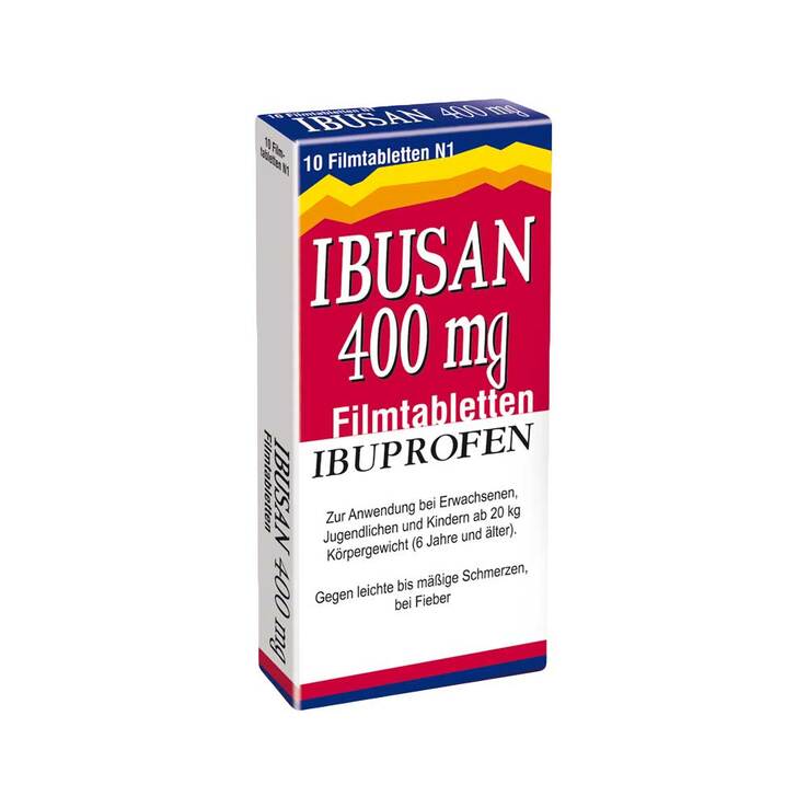 Ibusan 400 mg Filmtabletten, 10 St