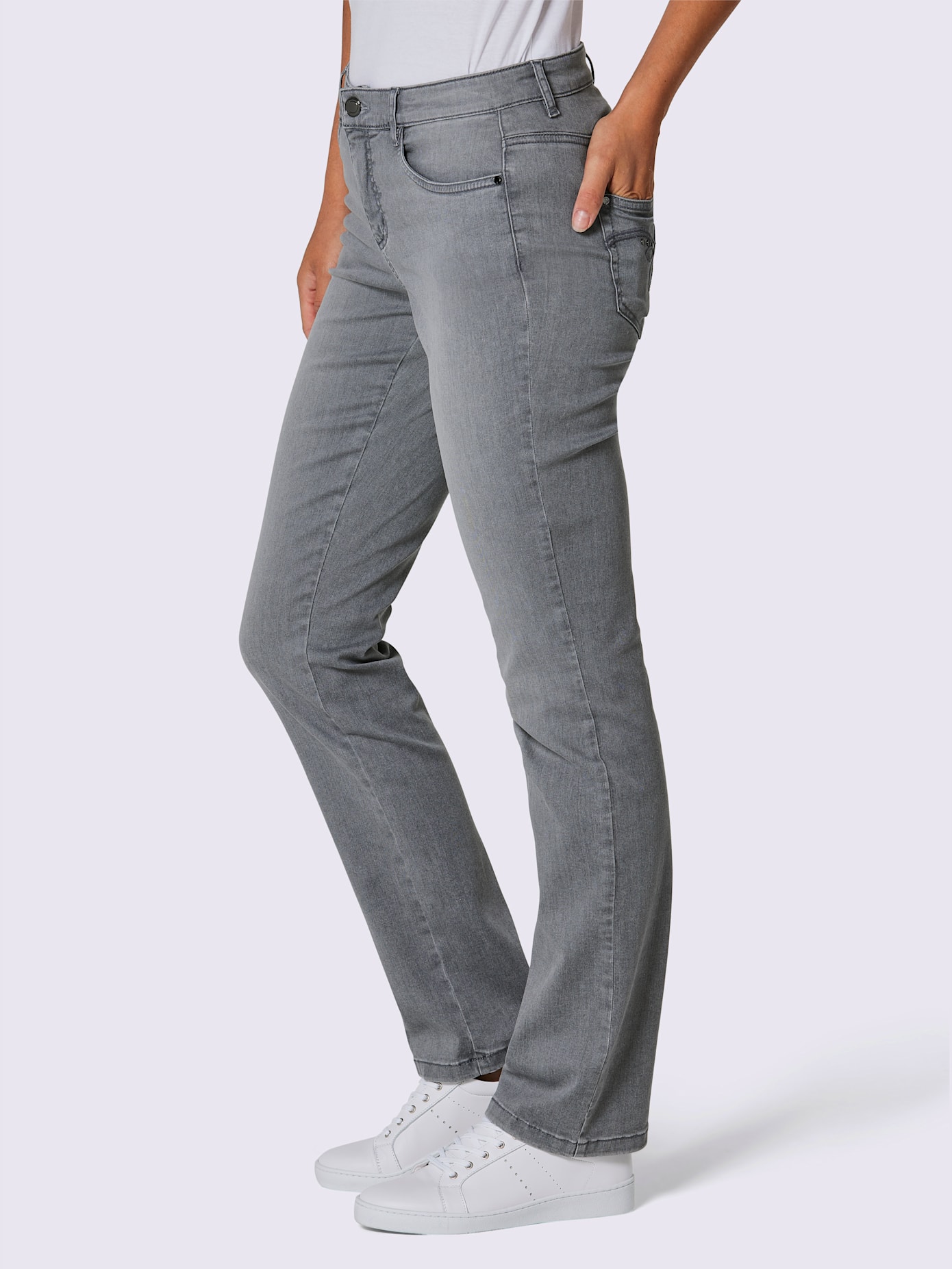 Jean élégant mélange coton et lyocell de qualité