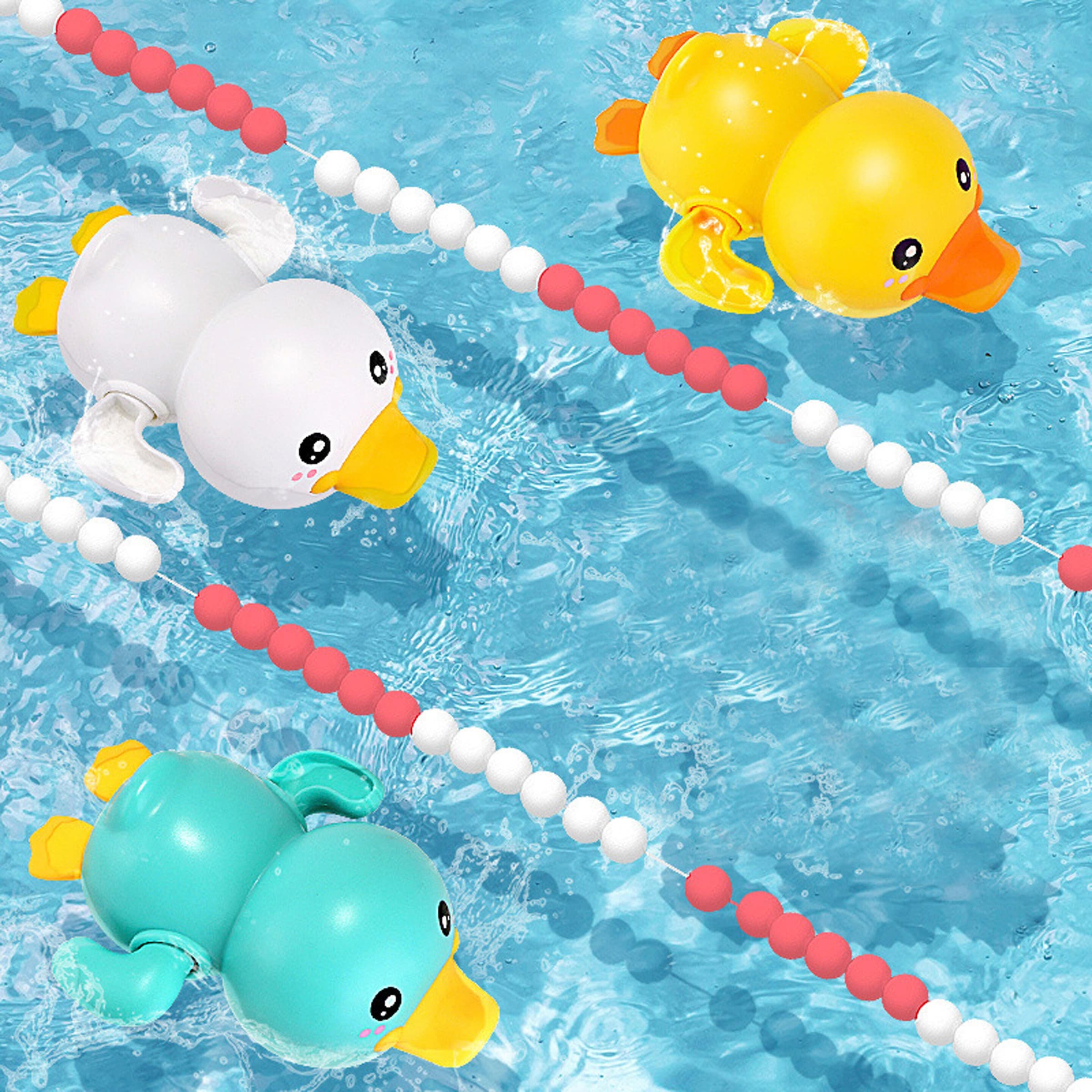 solini Badespielzeug Aufzieh-Ente Set