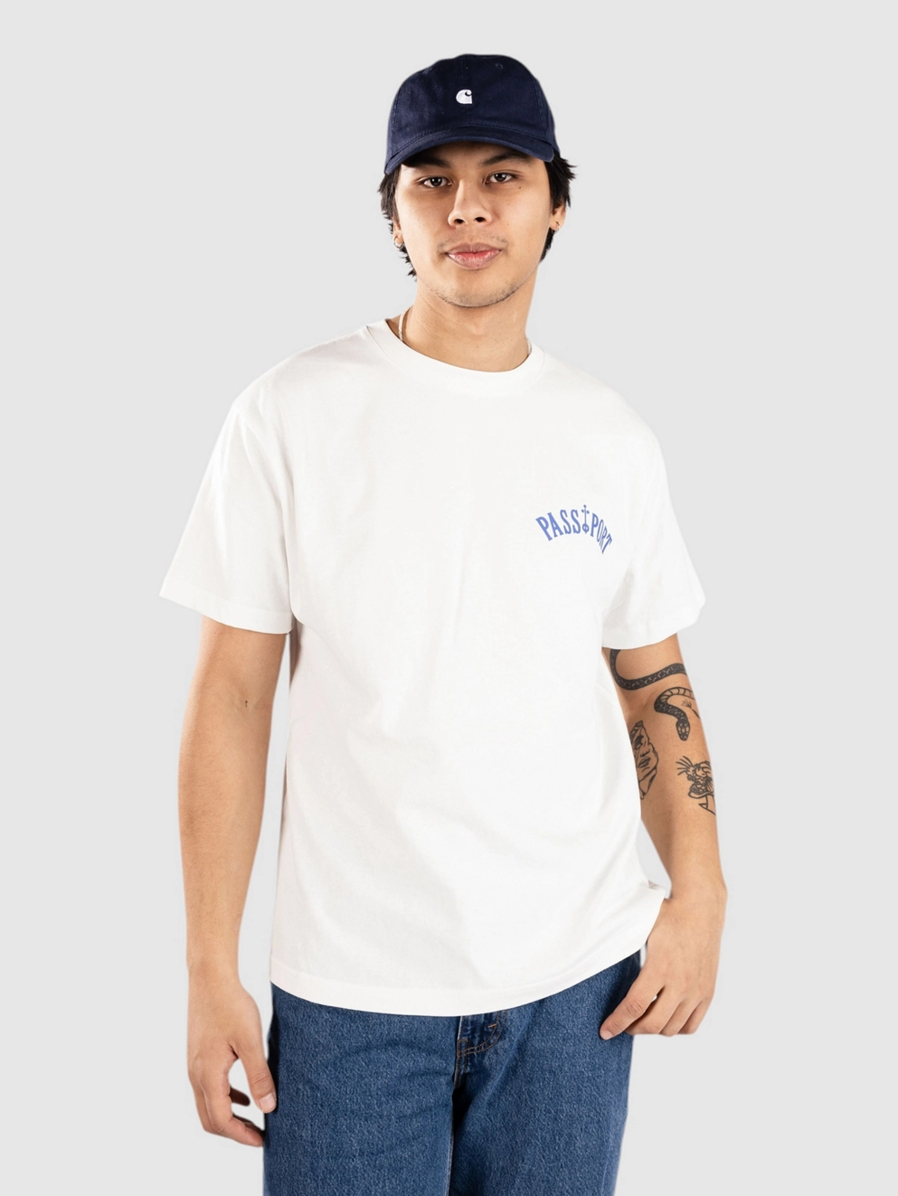 Pass Port Sophomore T-Shirt white