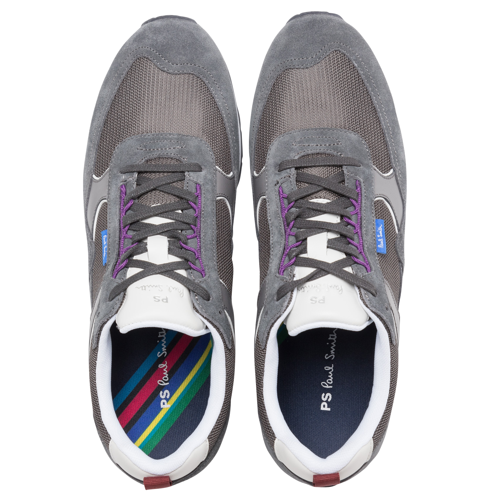 Baskets basses en cuir| Gris