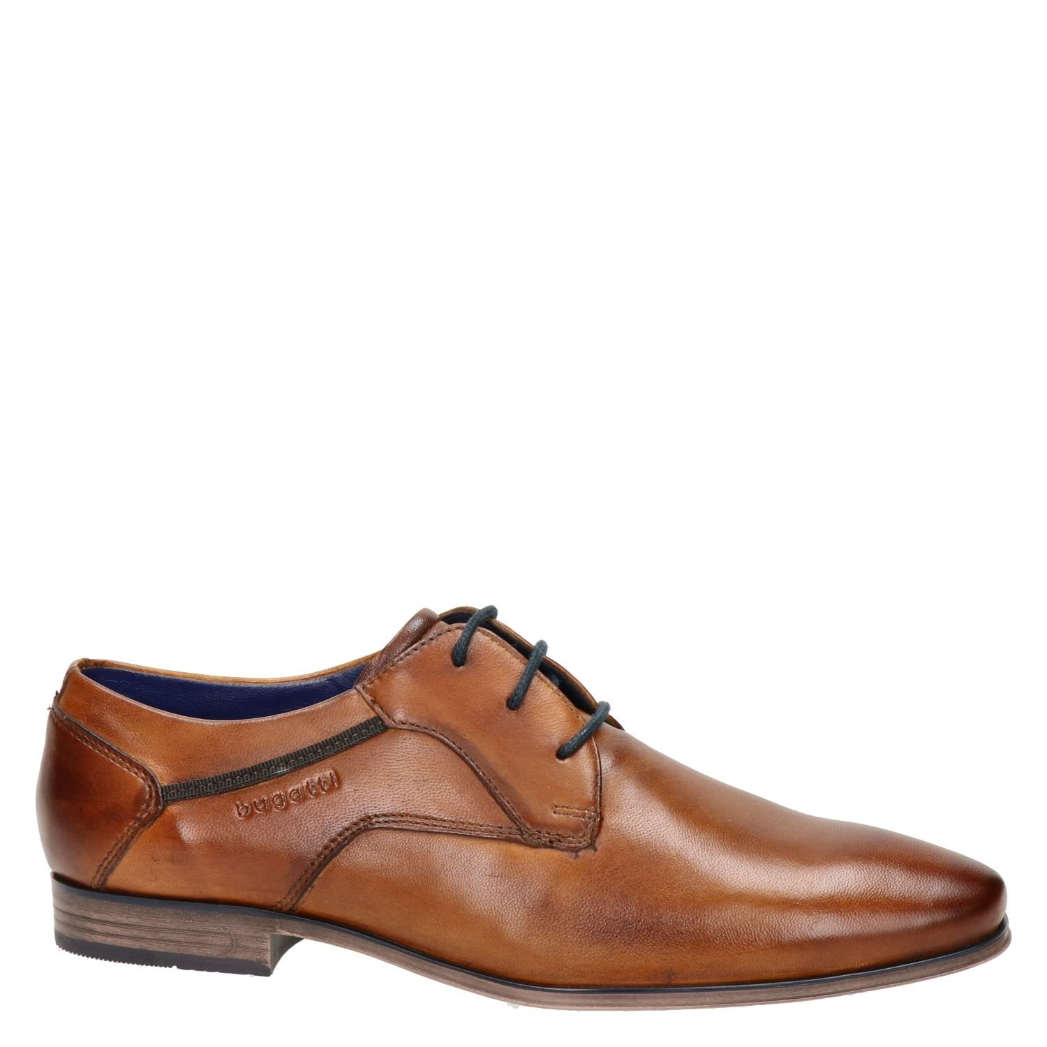 heren veterschoen Bugatti Cognac