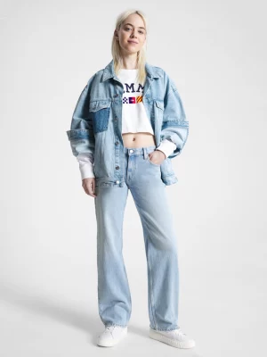 Calça jeans reta de cintura baixa Sophie da Archive