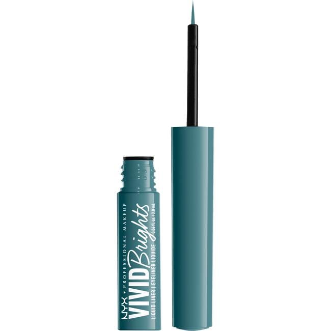 NYX Professional Makeup Vivid Brights Liquid Liner Cyan Simp
