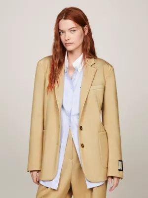 Blazer Jersey Boyfriend Fit