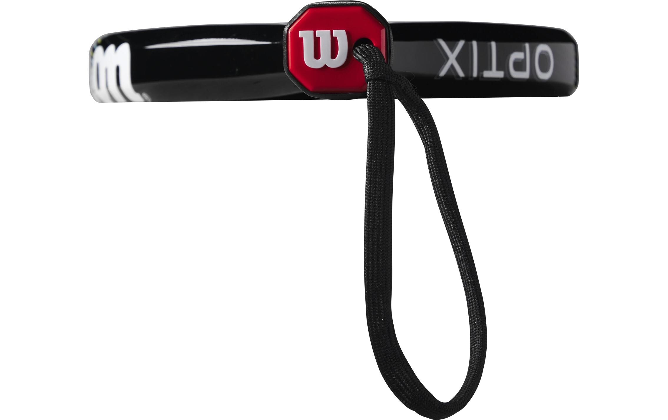 Padelracket Optix V1 SchwarzPadelschläger mit Carbon Rahmen