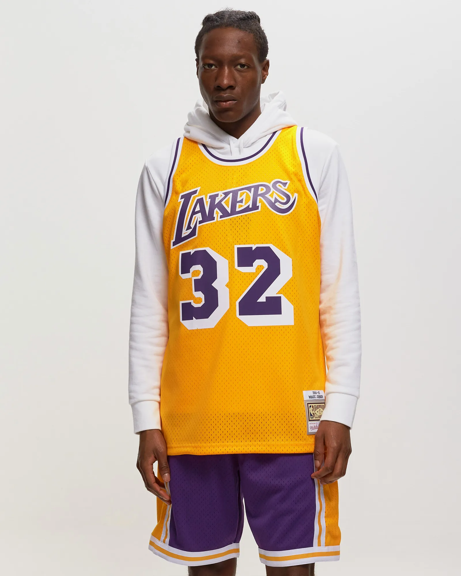 Mitchell & Ness NBA Swingman Jersey Los Angeles Lakers Home 1984-85 Magic Johnson #32