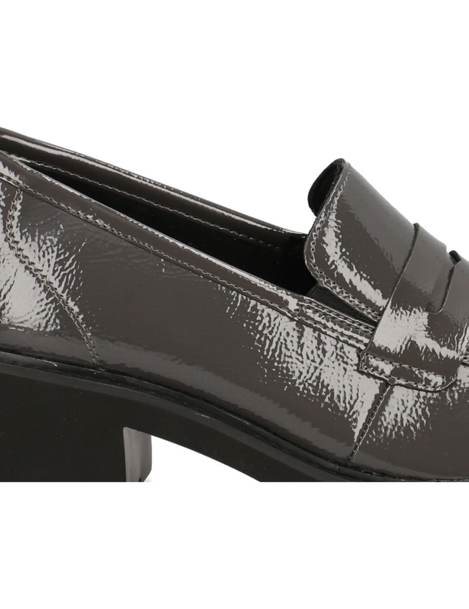 Lederkombination Slipper