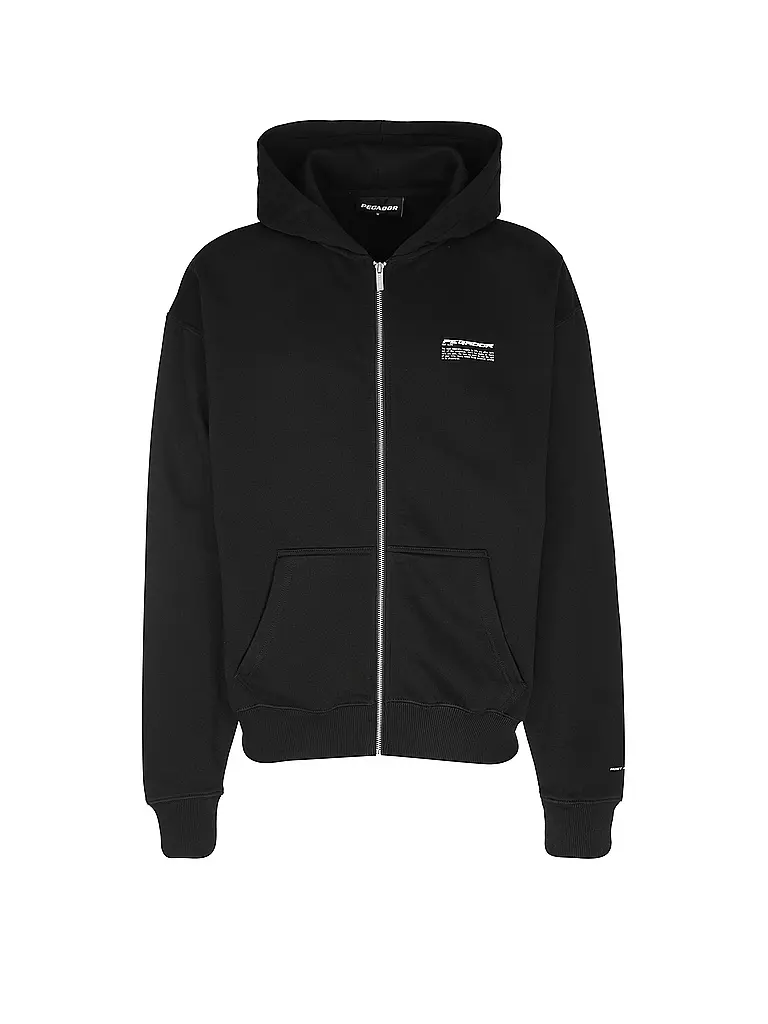 PEGADOR Sweatjacke CHASE schwarz