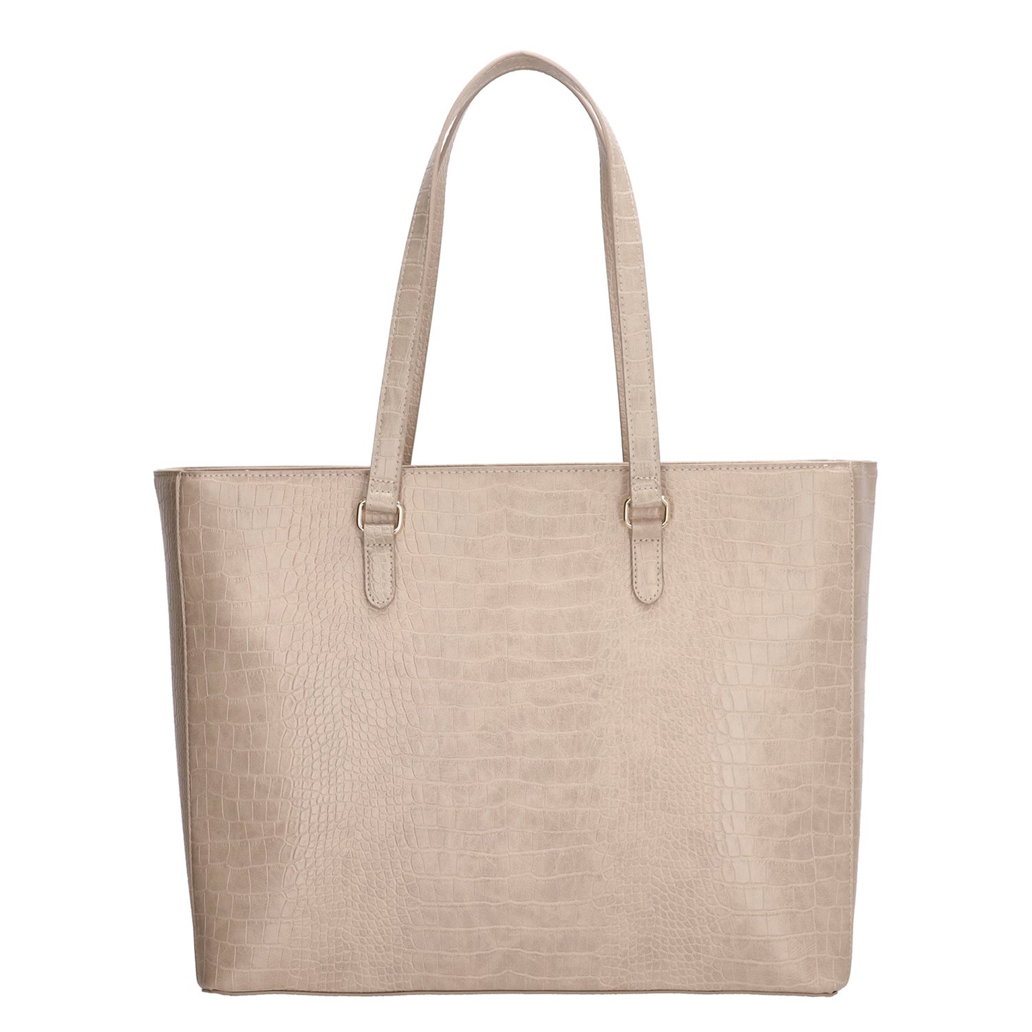 Charm London Midwood Shopper 15.6 inch laptopvak light taupe