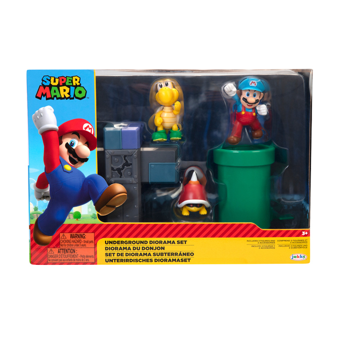 Super Mario - Spielset - Underground Diorama