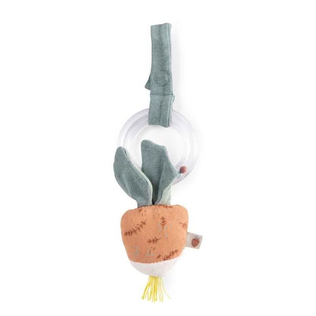 Hochet Anneau Bille Radis Multicolore Trois Petits Lapins - MOULIN ROTY