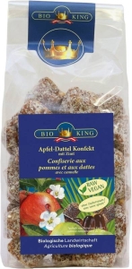 Bioking Dattel Apfel Konfekt Bio, 200 g