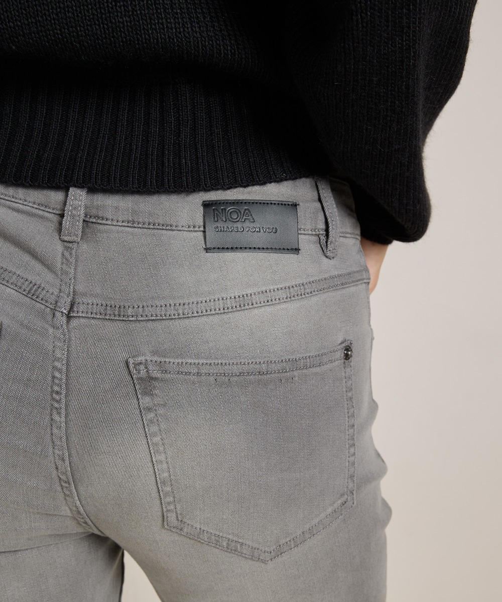 flared fit stretch jeans - noa
